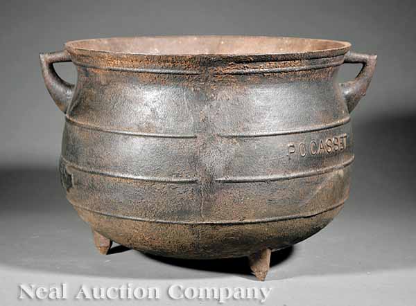 A Rare Savannah Cast Iron