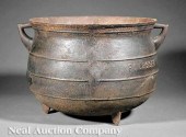 A Rare Savannah Cast Iron Caul