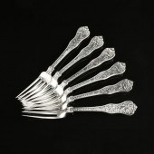 A RARE SET OF TWELVE TIFFANY &