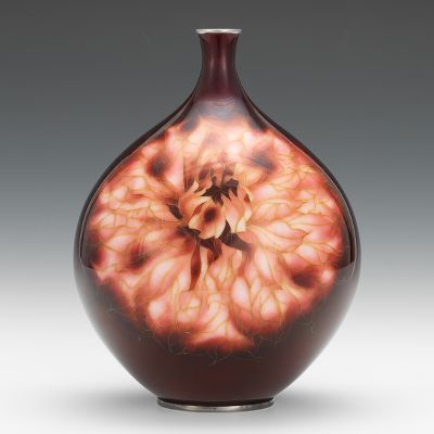 A Rare Signed Ando Cloisonne