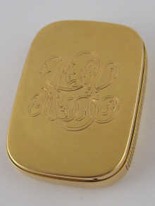A rare Victorian 18 carat gold