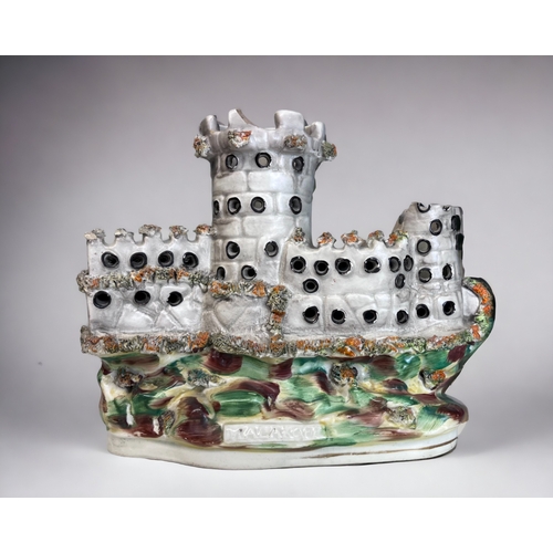 A RARE VICTORIAN STAFFORDSHIRE