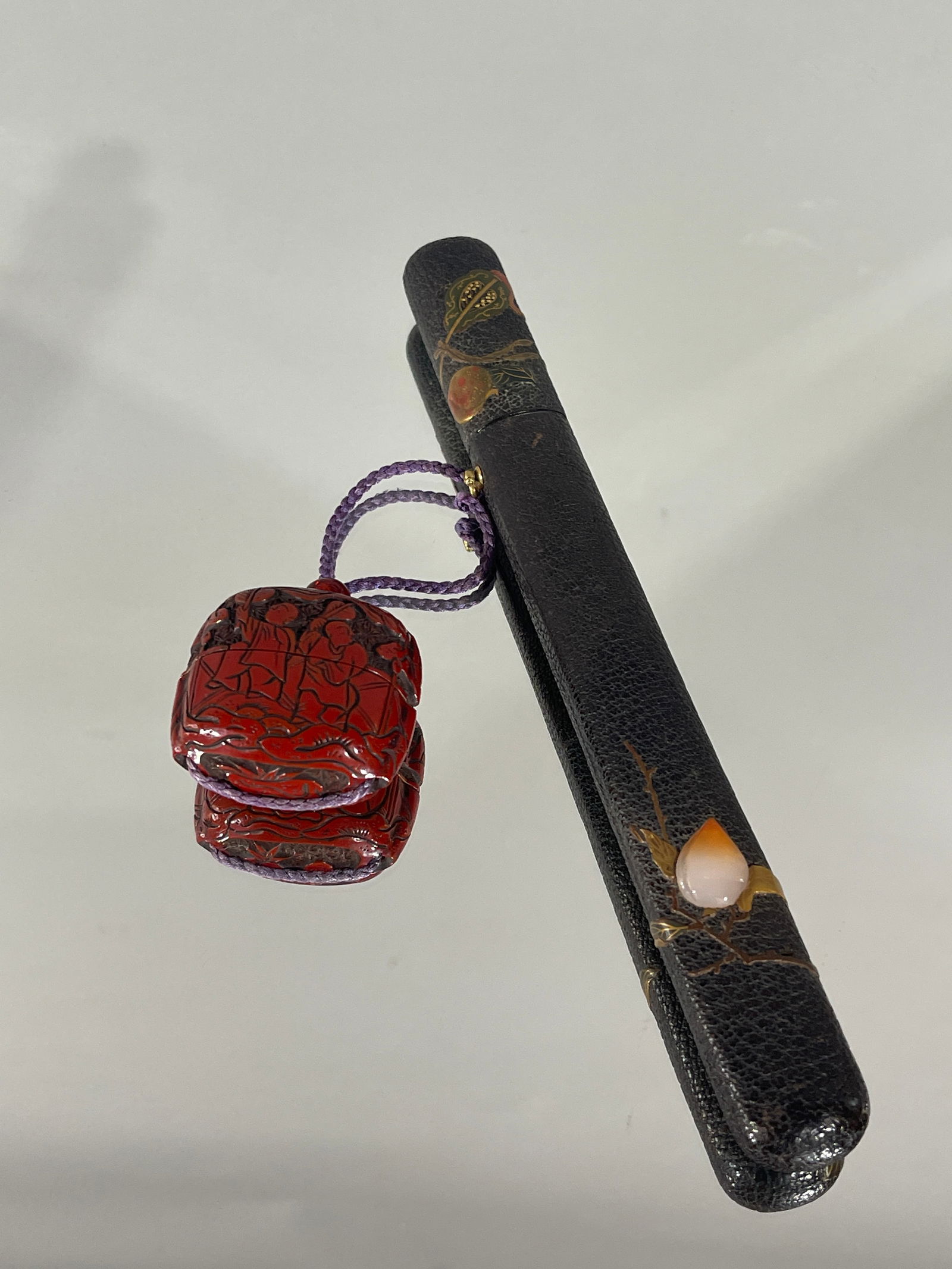 A RARE YATATE PORTABLE WRITING