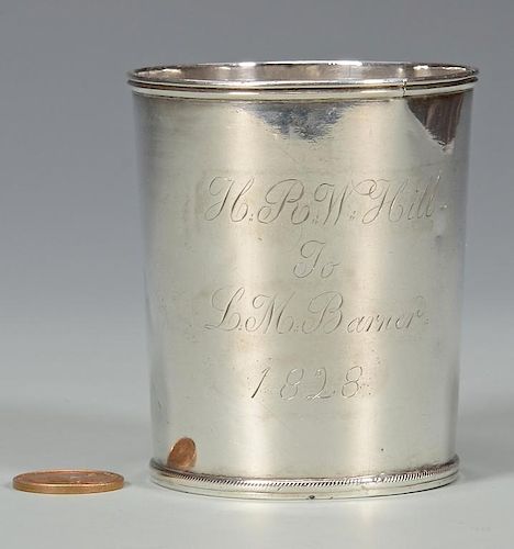 A. RASCH COIN SILVER CUP, STEAMBOAT