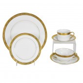 A RAYNAUD & CO. LIMOGES GILT R