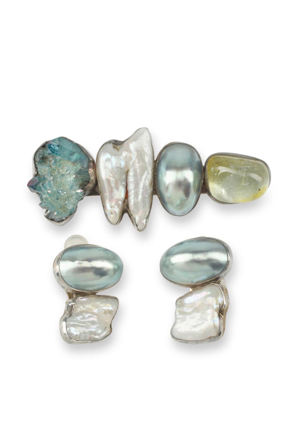 A REBECCA COLLINS SILVER JEWELRY