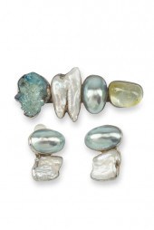 A REBECCA COLLINS SILVER JEWEL