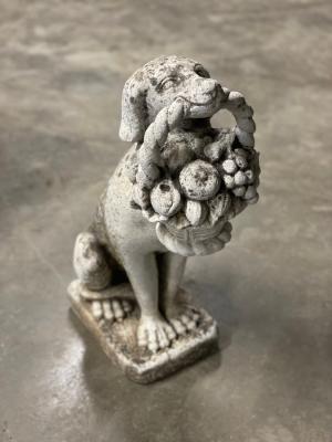 A reconstituted stone figure of a