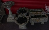 A reconstituted stone sundial