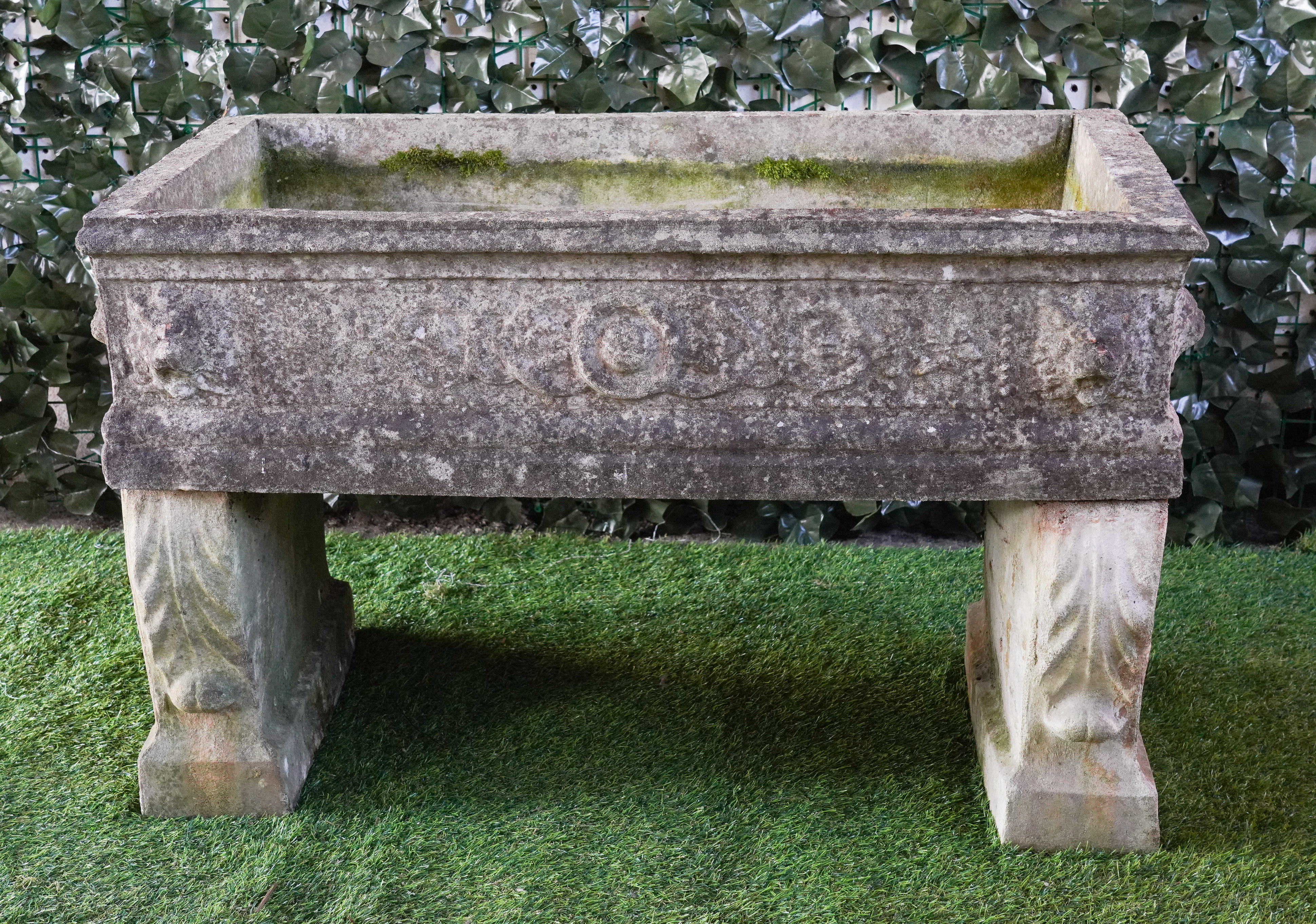 A RECTANGULAR FOLIATE CAST