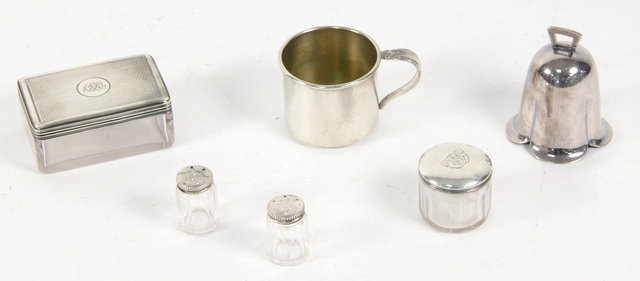 A rectangular trinket box with