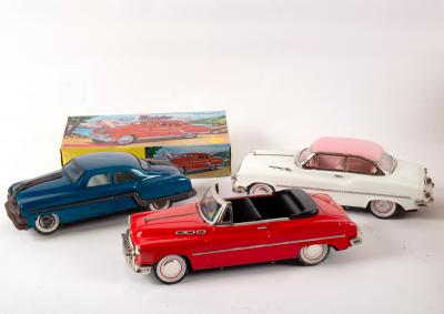 A red Chevrolet sports car,