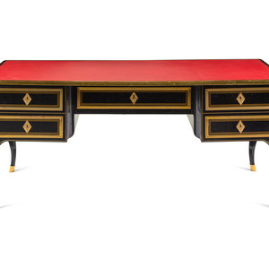 A Régence Style Gilt Bronze-Mounted