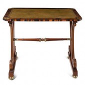A Regency Brass-Inlaid Calaman