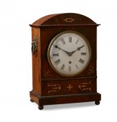 A REGENCY BRASS INLAID MAHOGAN