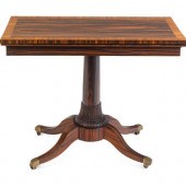 A Regency Calamander Flip-Top