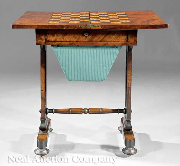 A Regency Carved and Inlaid