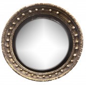 A REGENCY CONVEX MIRROR A Rege
