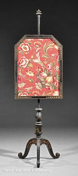 A Regency Ebonized and