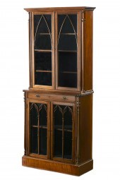 A REGENCY GOTHICK MAHOGANY BOO