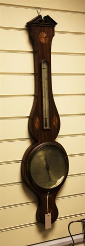 A Regency inlaid mahogany whee