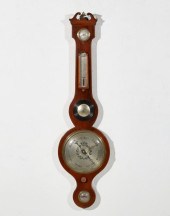 A REGENCY INLAID MAHOGANY WHEE