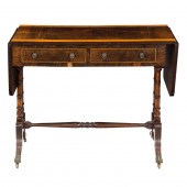 A REGENCY INLAID WORK TABLE CI