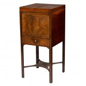A REGENCY LINE INLAID MAHOGANY