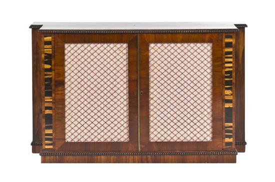 A Regency Mahogany and Calamander