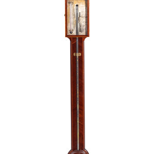 A Regency Mahogany Barometer M.