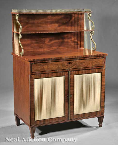 A Regency Mahogany Chiffonier c.