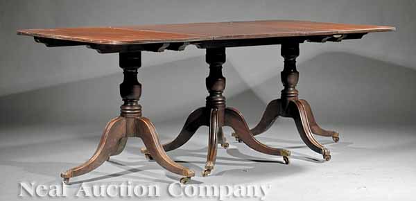 A Regency Mahogany Dining Table