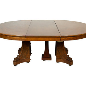 A Regency Mahogany Extension Dining