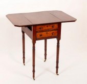 A Regency mahogany Pembroke wo