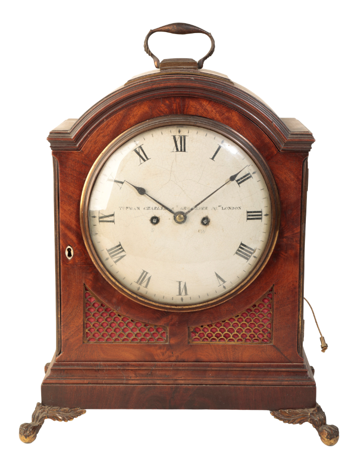 A REGENCY MAHOGANY PULL REPEAT
