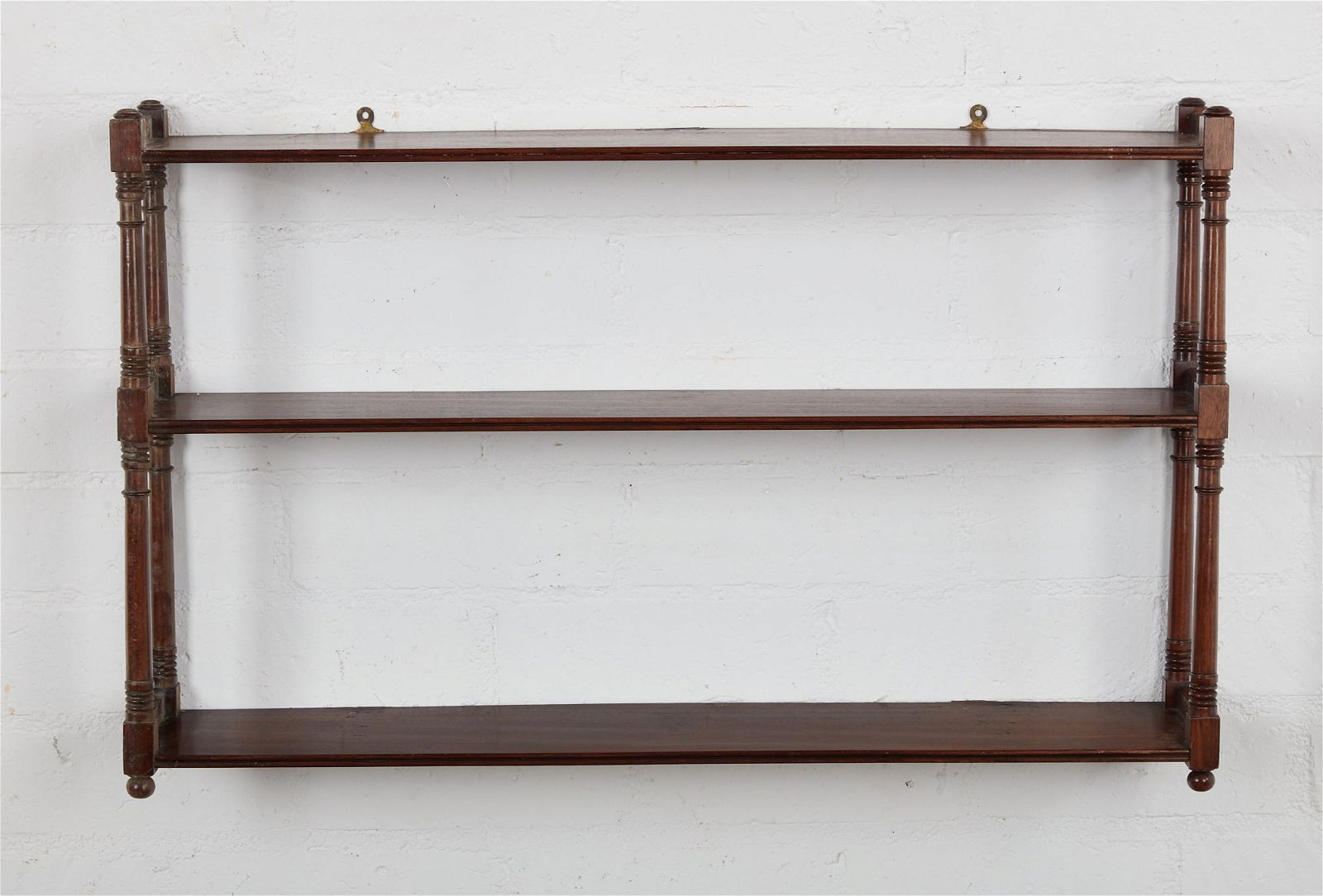 A REGENCY MAHOGANY THREE TIER