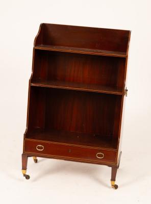 A Regency mahogany waterfall