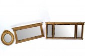 A Regency overmantel mirror, t