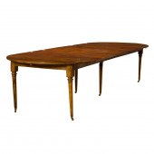 A REGENCY ROSEWOOD EXTENSION D