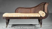 A Regency Rosewood Faux Bois a