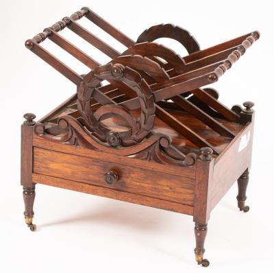 A Regency rosewood music