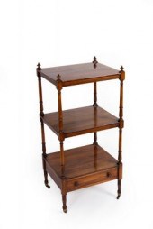 A Regency rosewood whatnot, 47