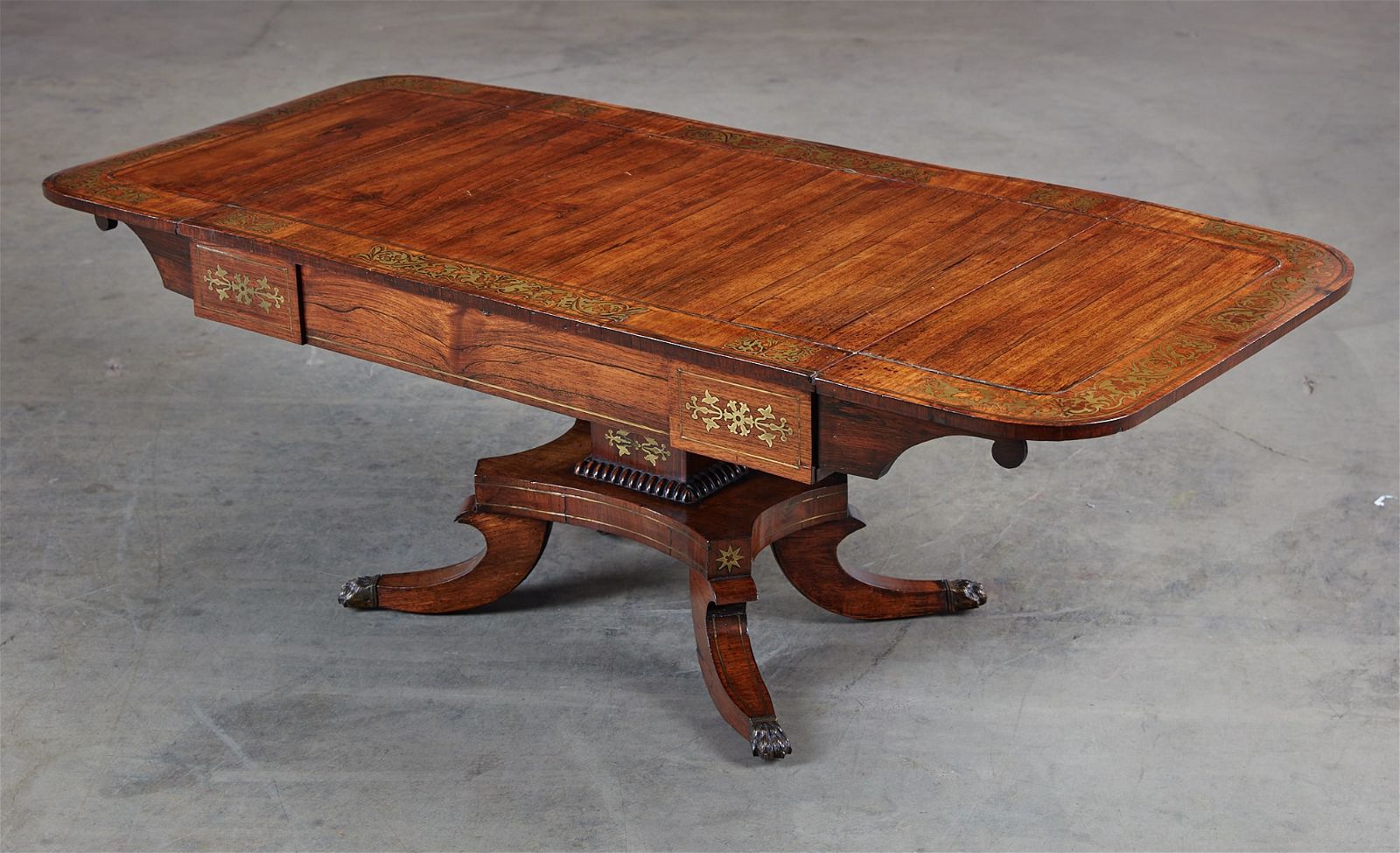 A REGENCY SOFA TABLE NOW AS A