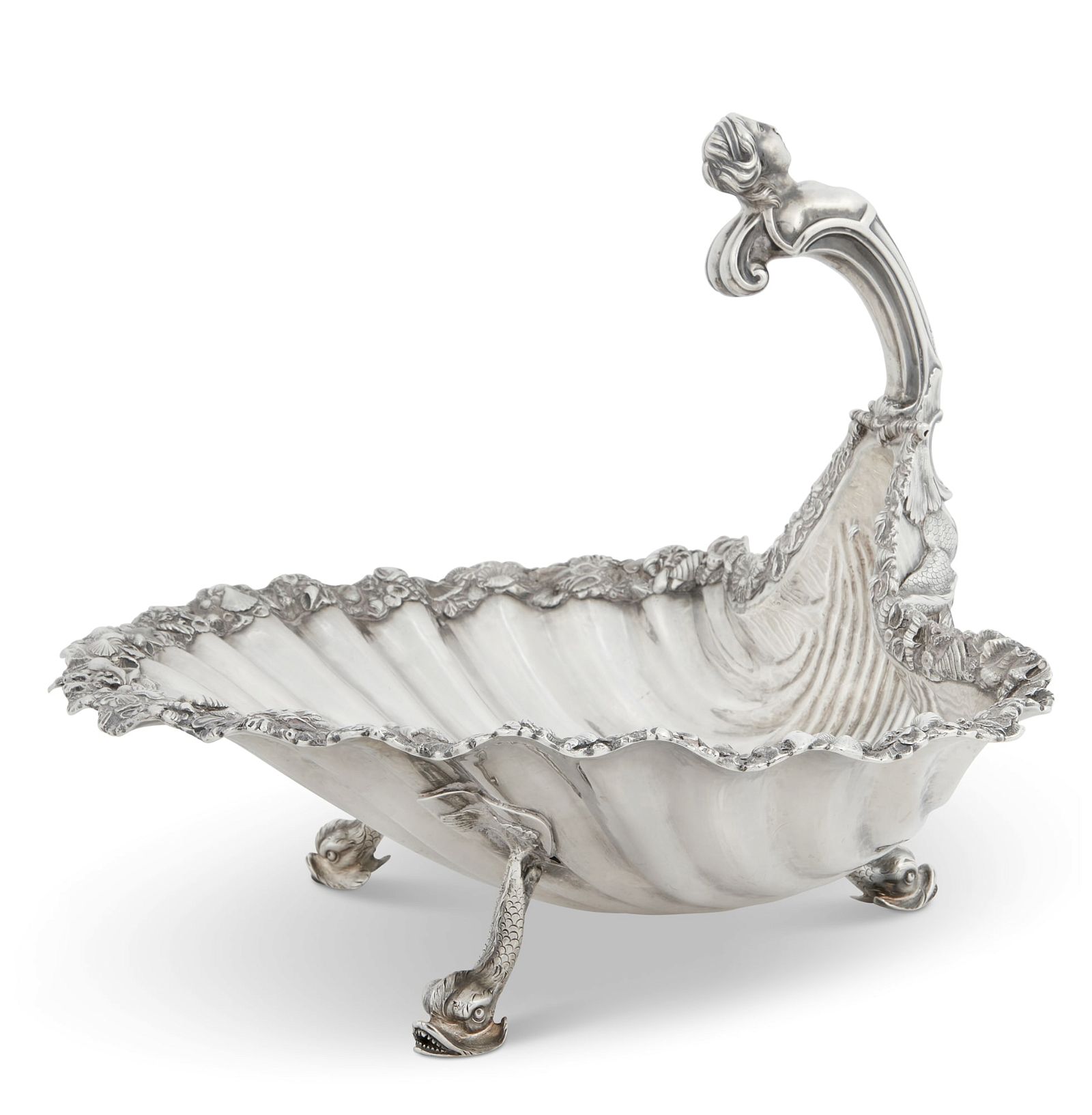 A REGENCY STERLING SILVER SHELL