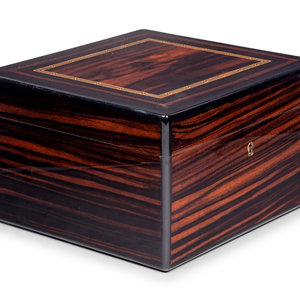 A Regency Style Calamander Box