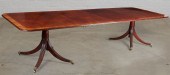 A REGENCY STYLE DOUBLE PEDESTA