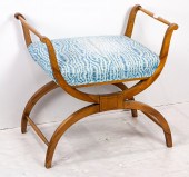 A REGENCY STYLE INLAID FRUITWO