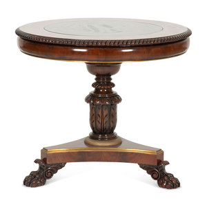 A Regency Style Mahogany and
