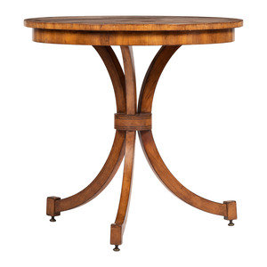 A Regency-Style Mahogany and