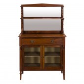 A REGENCY STYLE MAHOGANY CHIFF